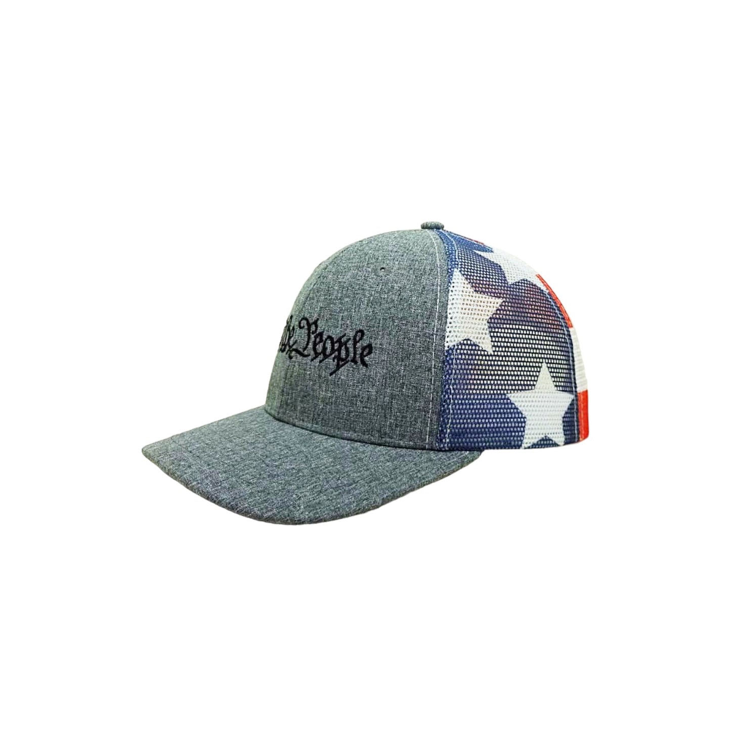 WE THE PEOPLE- American Flag Style- Unisex Embroidered Hat