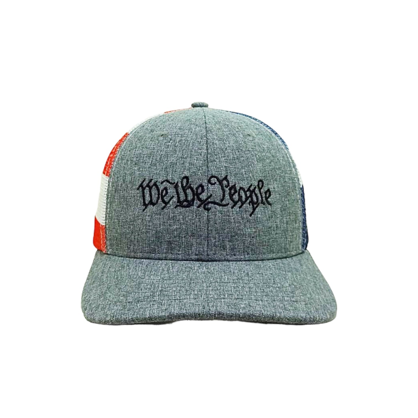 WE THE PEOPLE- American Flag Style- Unisex Embroidered Hat